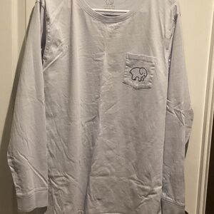 Women’s Ivory Ella LS Pocket Tee Shirt - Size XXL
